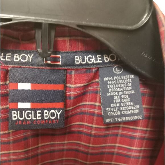 Vintage 90s bugle boy button down - Picture 3 of 5
